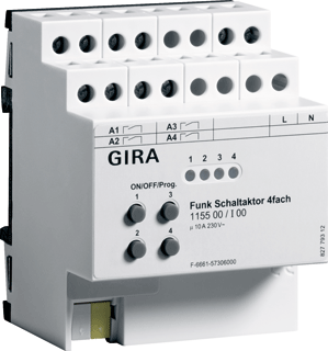 draadloze schakelsysteem 4V DBS (Gira)